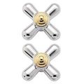 Moen Chrome/Polished Brass Replacement Handle Knob Insert 97448